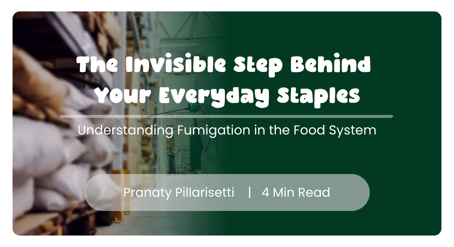 The Invisible Step Behind Your Everyday Staples