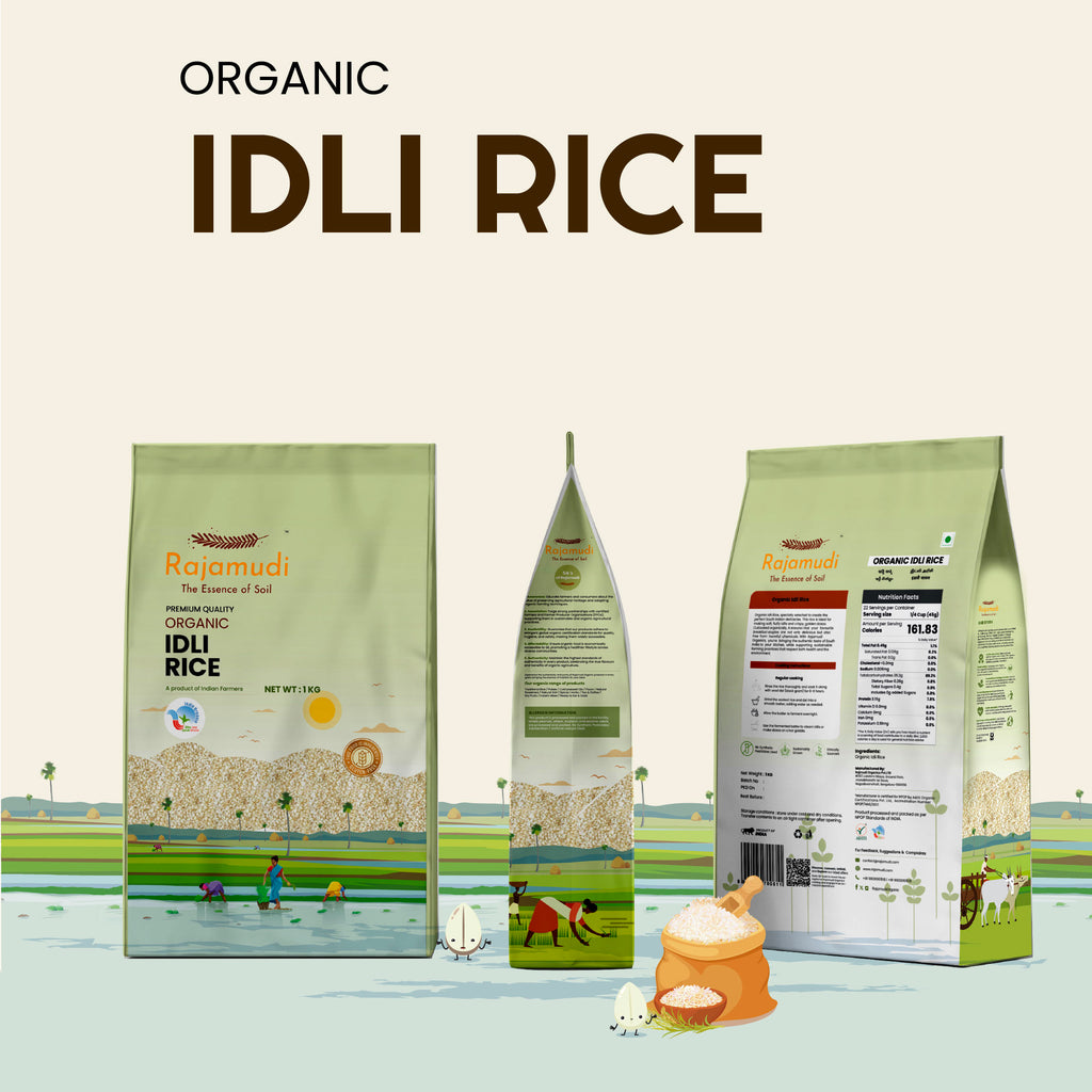 Jalidhi Rice 100% Organic Grocery - A story in every grain- Order Online — Rajamudi ...
