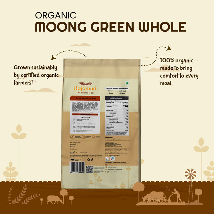 organic moong dal
