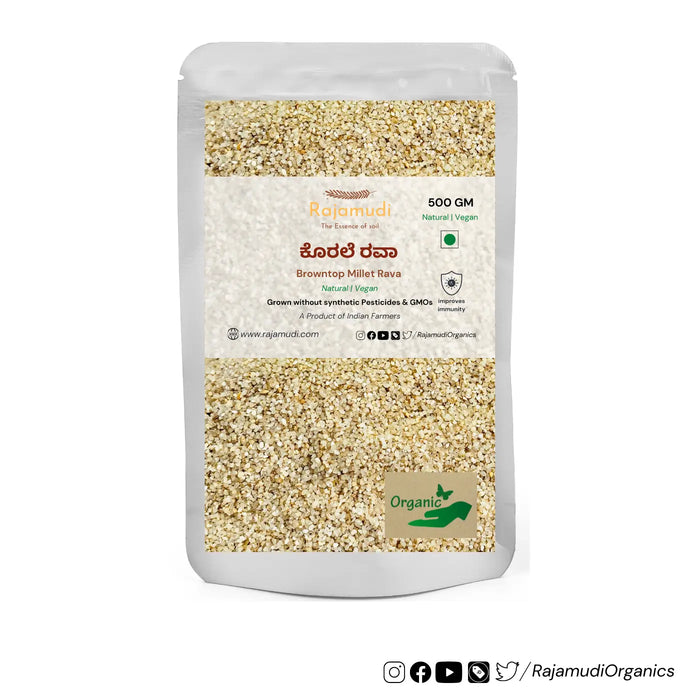 Browntop Millet Rava 500 gm