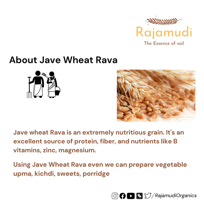 about Jave Wheat rava