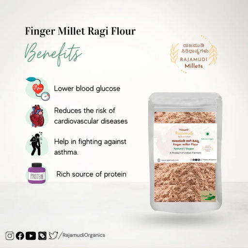 benefits of Finger millet flour